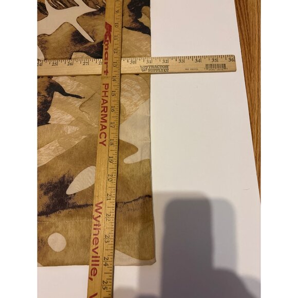 Decorative Butterfly & Tropical Leaf Print Pillow Cover 31x24 Botanical set of 2 - Picture 3 of 6